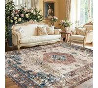 ROSURUG Alfombra Infantil Lavable Azul 6 Alfombra para Habitacion 180X260CM Los Elegantes Accesorios Decorativos Son cómodos y se Pueden Utilizar Durante Muchos años.
