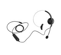Rosvola Auriculares Telefónicos con Micrófono Ultra Cómodos Ajustables para Herramientas de Comunicación de Oficina Comercial Material ABS