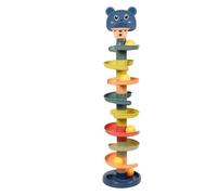 Rosvola Baby Ball Tower Juguete Divertido y Atractivo para la Educación Temprana y el Tiempo de Juego 10 Accesorios (9 Capas con 9 Golfs Talla única)
