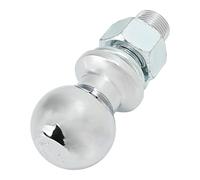 Rosvola Bola de Enganche para Remolque, Bolas de Remolque de Hierro Resistentes de 6000LB para Remolques, Diámetro de 2 Pulgadas, Vástago de 1 X 2-1/8 Pulgadas