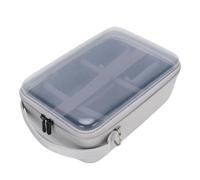 Rosvola Bolsa para Cámara, Interior Espacioso con Divisores Móviles y Cubierta Transparente, Bolsa de Almacenamiento Portátil para Cámara Digital sin Espejo con Correa de Hombro Ajustable, para Vlog