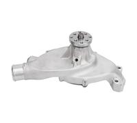 Rosvola Bomba de Agua Corta de Alto Volumen con Impulsores de Alto Flujo para Motor 454 Reemplazo Mecánico 1 Tubo Adaptador 2 Juntas de Sellado