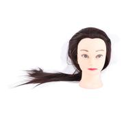Rosvola Cabezal para Formación en Peluquería de 24 Pulgadas, Modelo Duradero para Práctica de Cosmetología para Estudiantes con Soporte de Abrazadera