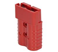 Rosvola Conector de Enchufe 350A 600V, Kit de Conector Rápido de Batería de Alta Corriente Compacto para Coche Solar, 236g (Rojo)