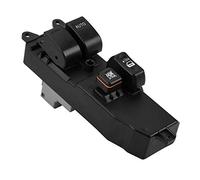 Rosvola Elevalunas Eléctrico Apto para Interruptor Regulador de Control Maestro, Repuesto de para Hiace, Ideal para Reemplazar Interruptor Roto, Plástico ABS Negro, Tamaño 14,2x4,6x7,1 Cm, 1 Unidad