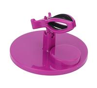 Rosvola Esmalte de Uñas con Base Ancha y Agarre Estable (PURPLE) | Material ABS, evita que se vuelque, adecuado para salones, versátil para todos los tamaños de botellas.