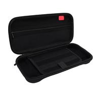 Rosvola Estuche de Transporte de Gran Capacidad para 2, Estuche de Viaje Ultradelgado de EVA Premium con 10 Cartuchos de Juego, Cubierta Protectora de Pantalla, Negro (Black)