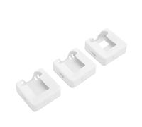 Rosvola Funda Protectora de Silicona para de Micrófono Wireless Go II, Cubierta a Prueba de Golpes, 3 uds. para Filmar Viajes, Actividades Al Aire Libre (White)
