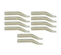 Rosvola Fundas Antideslizantes para Pesca de Carpa, Talla 20mm | 100PCS, Durable PE material, Prevents rig tangling, Suitable for various hook sizes