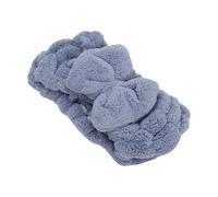 Rosvola Hairbow Diadema Esponjosa Fuerte Absorción De Agua Para Maquillaje Baño Cuidado De La Cara Verde (diadema azul neblina)