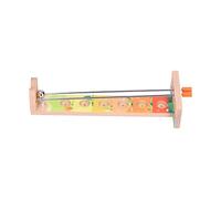 Rosvola Juguete de Cuentas de Equilibrio de Madera para Niños, Colorido Juego Educativo Interactivo para Diversión Entre e Hijos, Material de Madera Duradero, Tamaño 33 X 12 X 7 Cm (Tipo de Granja)