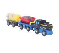 Rosvola Juguete de Tren Locomotora a Batería con Conexión Magnética para Niños Tiempo de Juego Interactivo Material ABS 11.02 X 1.42 X 2.01in 3 Piezas (Tipo 1)