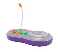 Rosvola Juguete Giratorio para DJ Party Mixer para Niños con Volumen Ajustable y Efectos de Sonido para Tiempo de Juego Musical Creativo - Portátil 33 X 18,5 Cm