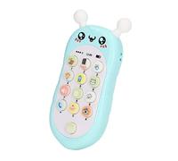 Rosvola Juguete para Teléfono para bebé, Juguete Musical Multifunción Estilo Abeja para Juegos de Educación Temprana para Niños 5,5 X 2,4 X 0,8 Pulgadas (Verde con Cordón)