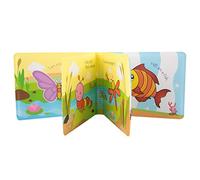 Rosvola Libro de Baño Impermeable para Bebés, Diseño Resistente Al | Material duradero, mejora la experiencia de aprendizaje, patrones coloridos no tóxicos, adecuado para baby showers