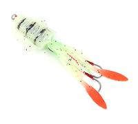Rosvola Luminous UV Squid Lure, Strong Allure Color (Verde Luminoso)