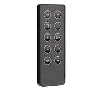 Rosvola Mando a Distancia de Repuesto para Altavoces para Barras de Sonido y Altavoces Estéreo, Diseño Simple para Evitar Resbalones, Fácil de Usar, Hecho de Material ABS Duradero