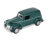 Rosvola Modelo de Coche Clásico, Juguete Coleccionable Fundido a Presión Vintage Muy Detallado para Niños, Material de Aleación, 1 Pieza (Green)