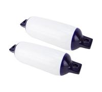 Rosvola Parachoques Inflable para Barco, 11x40cm, Amortiguación Protectora Duradera de Acoplamiento para Yates, Veleros, Paquete de 2