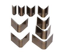 Rosvola Perforadora de Cuero en Forma de V, Herramienta de Perforación Duradera de para Manualidades de Cuero con 10 a 15 Opciones de Perforación (Juego de 9 piezas tipo A29V)