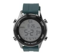 Rosvola Reloj Deportivo Digital Luminoso Resistente Al Agua con Función de Alarma para Uso en Exteriores Banda de Silicona para Hombres 50M Resistente Al Agua 25,5 Cm