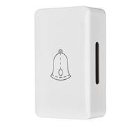 Rosvola Timbre con Cable Bienvenido Ding Dong, Diseño Mecánico Duradero para Uso en Oficina en Casa y Hotel, Material ABS Ignífugo