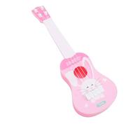 Rosvola Ukelele para Niños, Juguete de Guitarra, Instrumento Musical Reproducible para Aprendizaje Temprano, Edades 3+, Plástico Ligero, 1 Unidad (Pink)