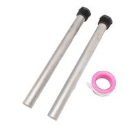 Rosvola Varilla de ánodo para Calentador de Agua RV, Función Protectora de Aleación de Magnesio Duradera, 2 uds., para Mor-Flo Suburban 3/4 Pulgadas NPT 19x235mm