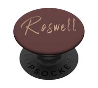 Roswell Georgia Vintage diseño Elegante PopSockets PopGrip Adhesivo
