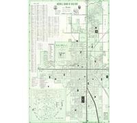 Roswell New Mexico Map Journal: Vintage Map Notebook