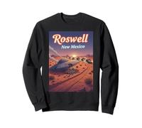 Roswell New Mexico OVNI Crash in The Desert Alien Souvenir Sudadera