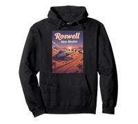 Roswell New Mexico OVNI Crash in The Desert Alien Souvenir Sudadera con Capucha
