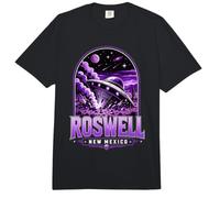 Roswell New Mexico UFO Crash Site Conspiración Truth Advocate Comfort Colors Adult Heavyweight T-Shirt