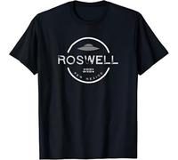 Roswell New Mexico Vintage Retro T-Shirt Black S