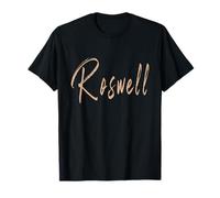 Roswell Nuevo México Diseño Elegante Vintage Camiseta