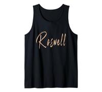 Roswell Nuevo México Diseño Elegante Vintage Camiseta sin Mangas