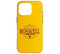 Roswell Nuevo México - Roswell NM Label Carcasa para iPhone 16 Pro