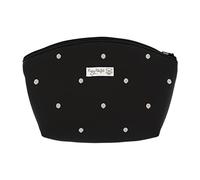 Rosy Fuentes Neceser de higiene - Neceser bebé - Cierre con Cremallera - Ideal para almacenar Accesorios - Elegante y Práctico 0-negro gris