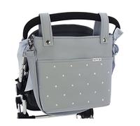Rosy Fuentes Talega para silla de Paseo - Bolso para Silla de Paseo - Limpieza Sencilla 0-azul empolvado