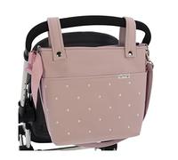 Rosy Fuentes Talega para silla de Paseo - Bolso para Silla de Paseo - Limpieza Sencilla 0-rosa empolvado
