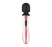 Rosy Gold Curva Massager - Perfecto para tener un Masaje Relajante - 10 Modos - Dispositivo Fuerte - Diseño Curvo - Rosy Gold