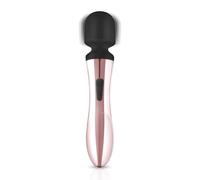 Rosy Gold Curva Massager - Perfecto para tener un Masaje Relajante - 10 Modos - Dispositivo Fuerte - Diseño Curvo - Rosy Gold