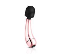 Varita Curvada Mini Rosy Gold - Masajeador Vibrador (dorado rosado)