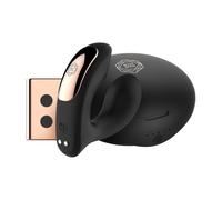 Rosy Gold Rosy Gold - Vibrador Portátil con Estuche de Lujo - Negro