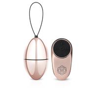 Rosy Gold Vibrating Egg con Control Remoto Inalámbrico - Juguete sexual perfecto para un juego previo emocionante - Juguete Pareja - Impermeable - Rosy Gold