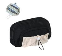Rosy Posy Pencil Case, Kawaii Pencil Cases, Cute Aesthetic Waterproof Drawstring Pen Pouch, with Rosy Posy Pens, High Capacity Stationery Storage Bag Student (Pencil Case-D)