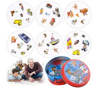 RosyFate Juego de Cartas para Niños y Familias, 2-8 Participantes, a Partir de 6 Años, Juegos Educativos y de Memoria, Regalo para Niñas