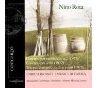 Rota : Concerto violoncelle, n° 2. Bronzi, Carbonare, Miodini.
