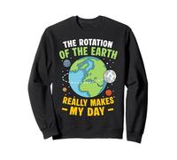 Rotación del Día De La Tierra Salvar Lindo Planeta Estudiantes Sudadera