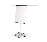 Flip-chart, pata en estrella MAUL, altura del panel 970 mm